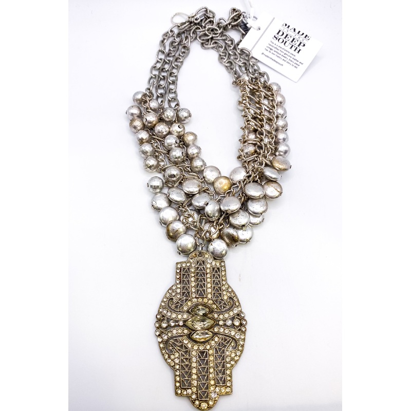 1920’s Brooch NY Estate Necklace | Made In The Deep South – FINAL SALE