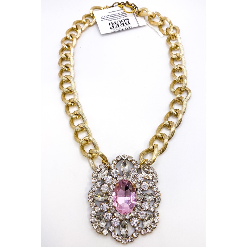 1950’s Brooch 1960’s Chain Necklace | Made In The Deep South