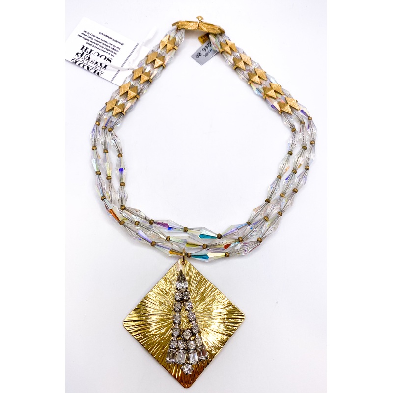1960s Dress Clip 1940s Necklace | Made In The Deep South