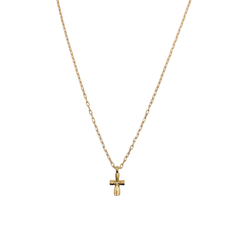 Cross Charm Necklace – FINAL SALE