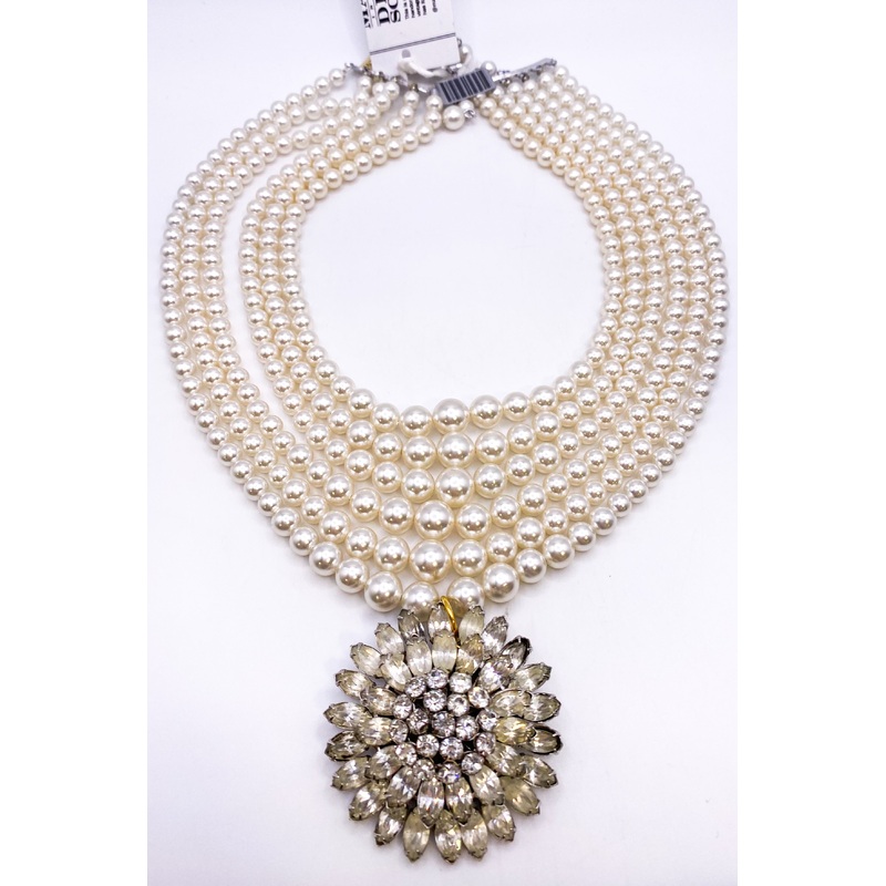 1940s Brooch 1940s Pearl Layer Necklace | Made In The Deep South