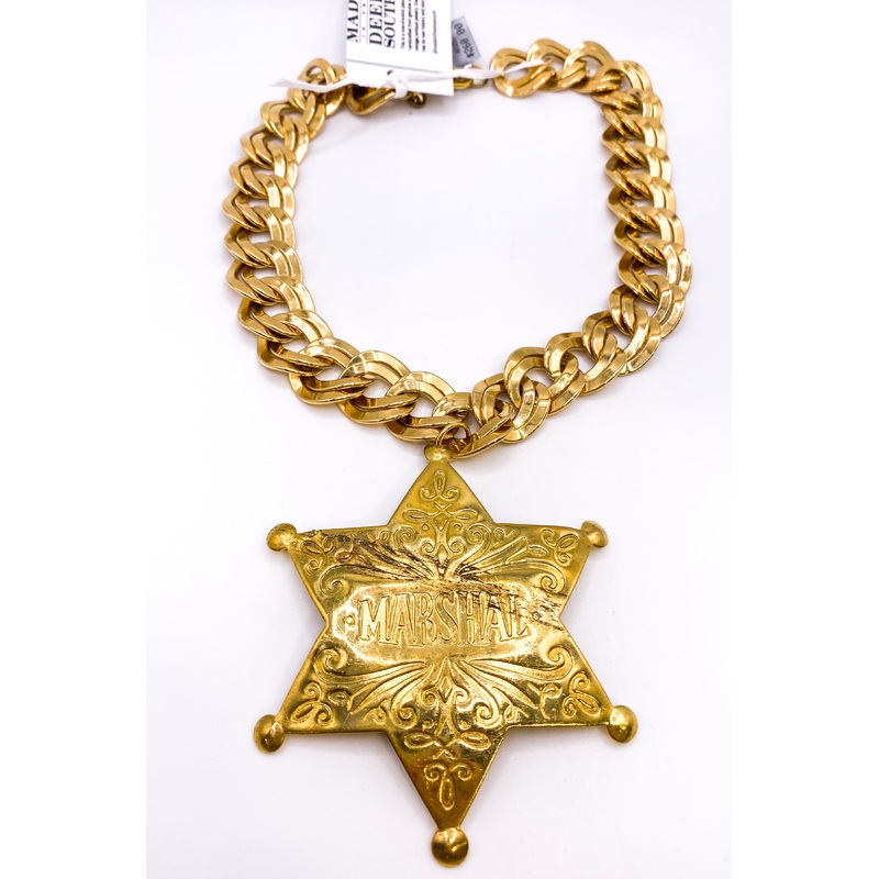 1960s Marshall Badge 1970s Necklace | Made In The Deep South