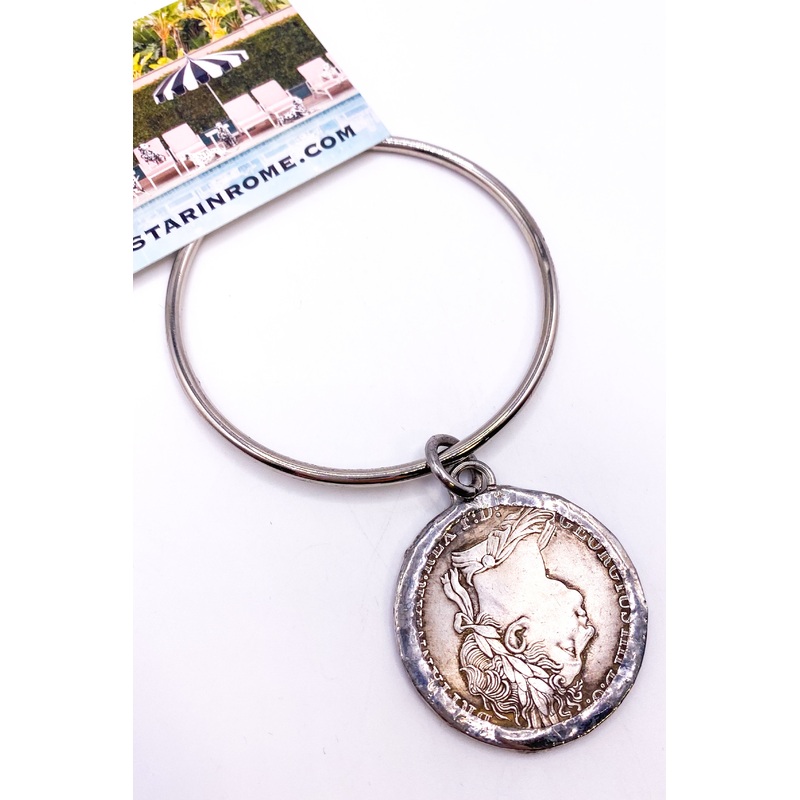Soldered Vintage Coin Bangle | Rockstar In Rome