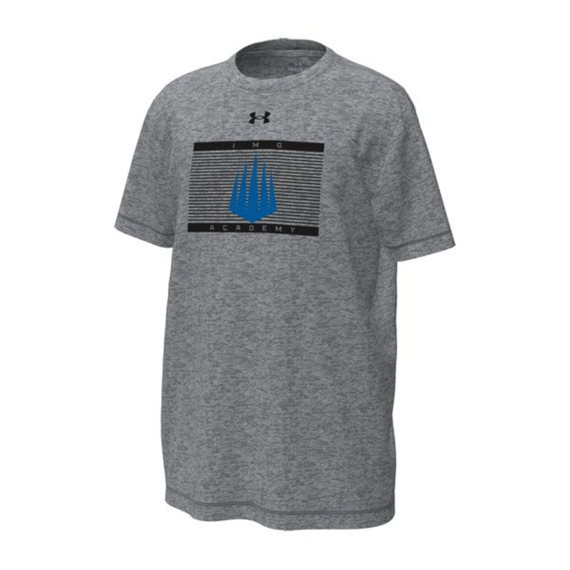 Tech Tee|Grey Heather|Youth / Small|Youth / Medium|Youth / Large|Youth / XLarge