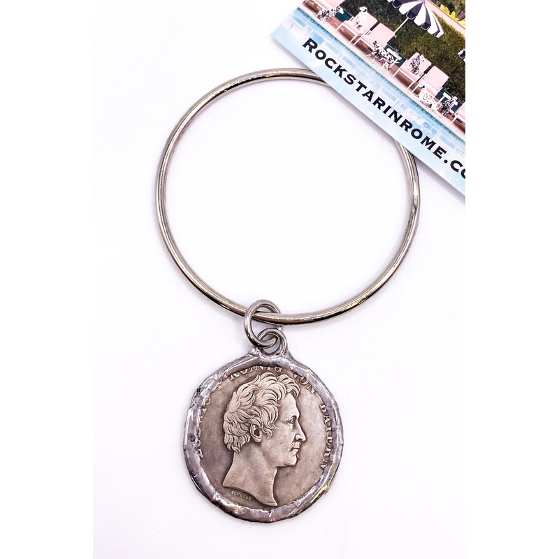 Vintage Soldered Coin Bangle | Rockstar In Rome
