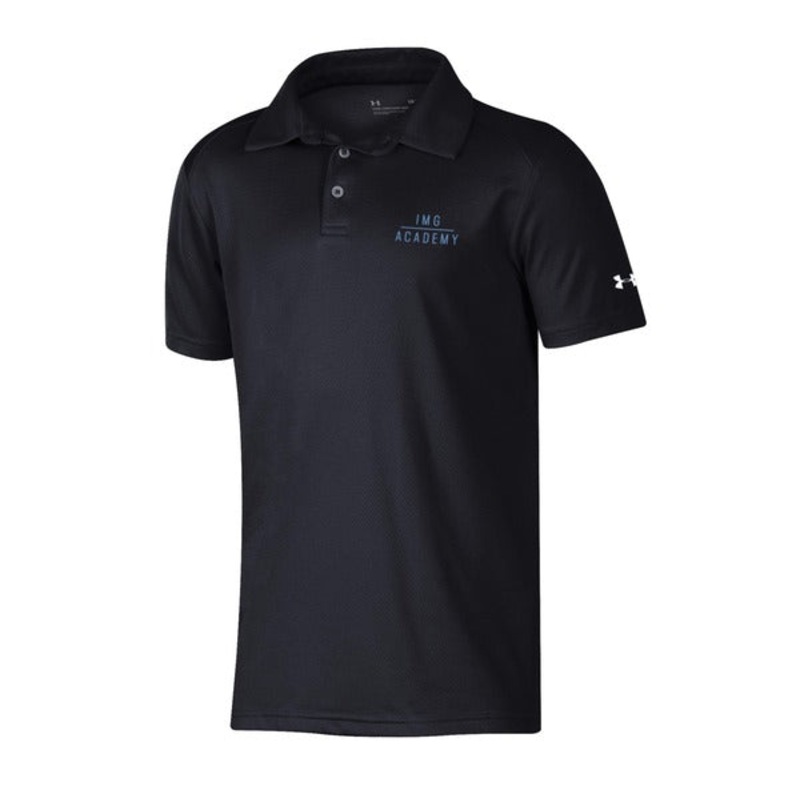 Youth Polo|Black|Youth / Small|Youth / Medium|Youth / Large|Youth / XLarge