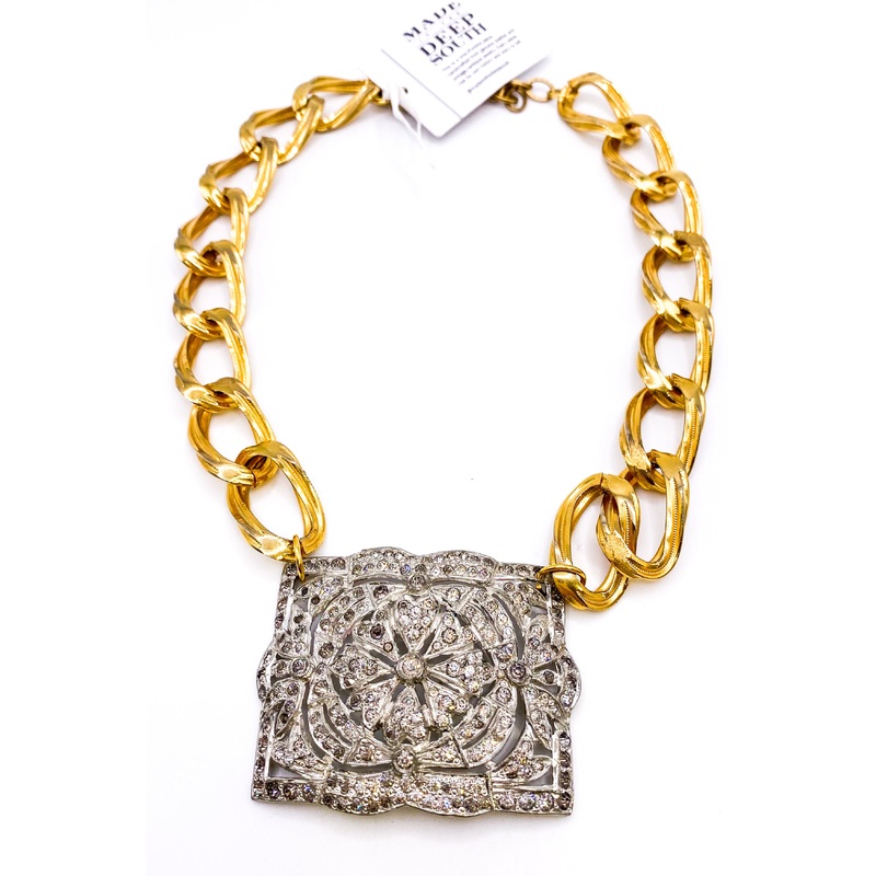 1920s Buckle Clip 1970s Necklace | Made In The Deep South