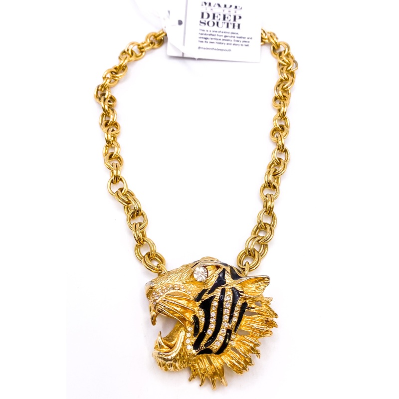 1950s Brooch 1960s Chain Necklace | Made In The Deep South