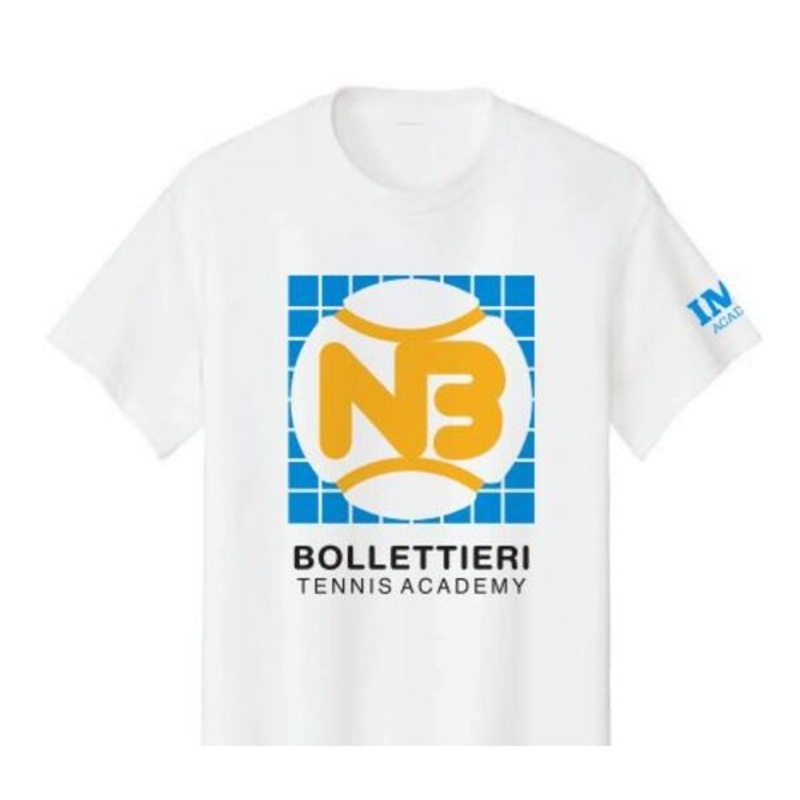 Bollettieri Tee|White|Small|Medium|Large|XLarge|2XLarge