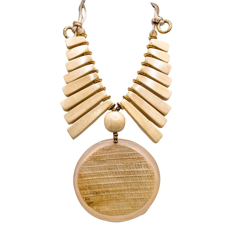 Coastal Island Necklace|Natural