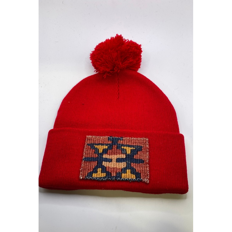 Orijinal Beanie w/Pom – Red 16 – FINAL SALE