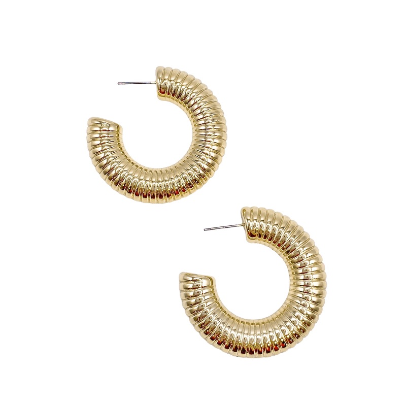 Past The Point Hoop – Gold – FINAL SALE