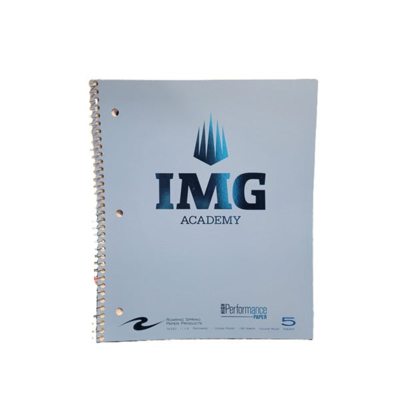 5 Subject Notebook