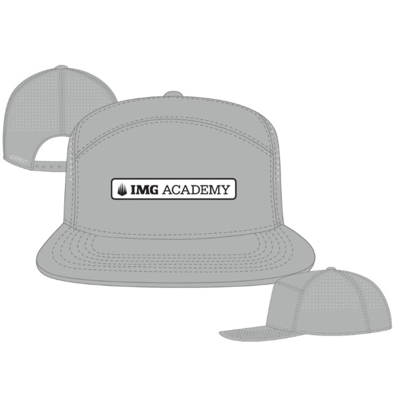6 Panel Hat Grey