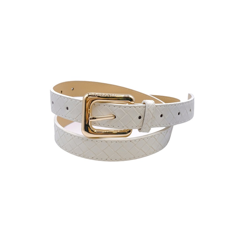 Hold It Together Belt – White – FINAL SALE