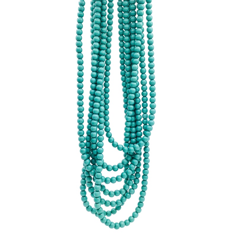 Jaw Dropper Statement Necklace – Turquoise