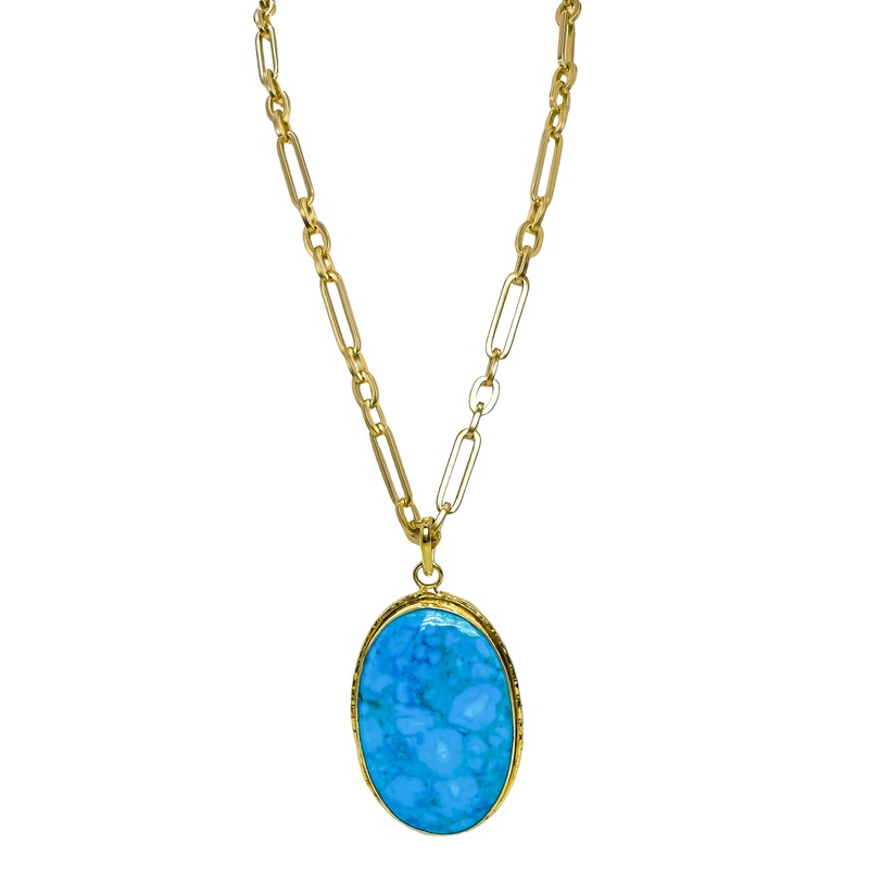 Kassy Necklace – Turquoise