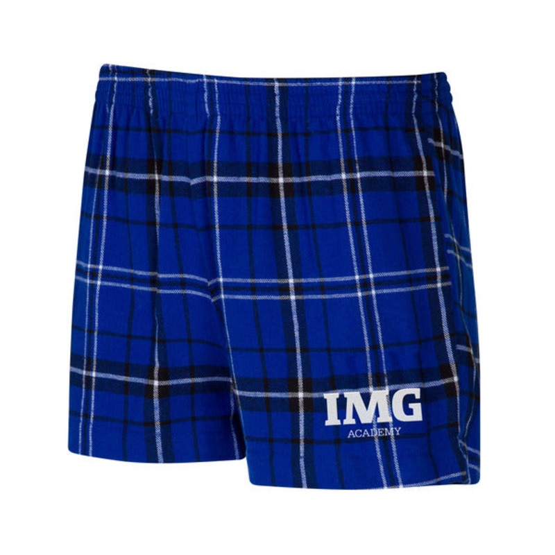 Plaid Flannel Short|Royal|Women’s / Small|Women’s / Medium|Women’s / Large|Women’s / XLarge