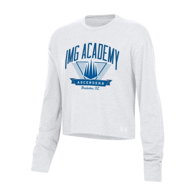 All Day Crop Long Sleeve|White|Women’s / XSmall|Women’s / Small|Women’s / Medium|Women’s / Large|Women’s / XLarge