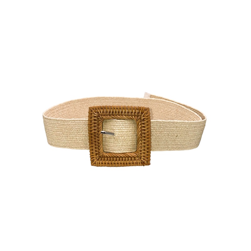 Be Squared Belt – Ivory|Ivory