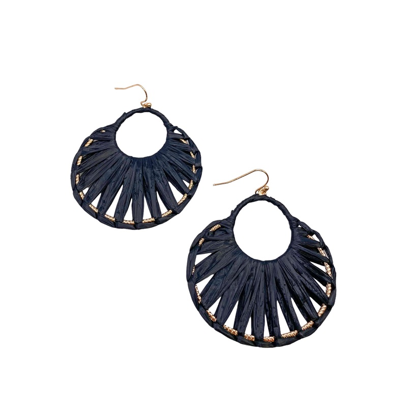 Big Moves Earrings – Black – FINAL SALE