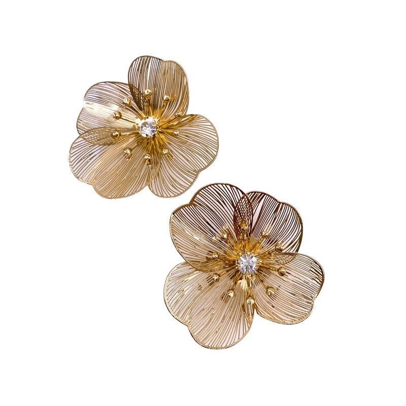 Flower Filigree Earrings – FINAL SALE