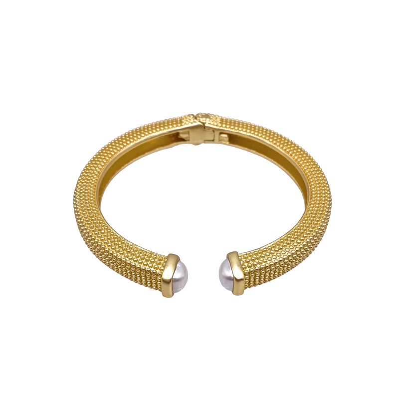 Harris Cuff – Cream|Matte Gold/Cream