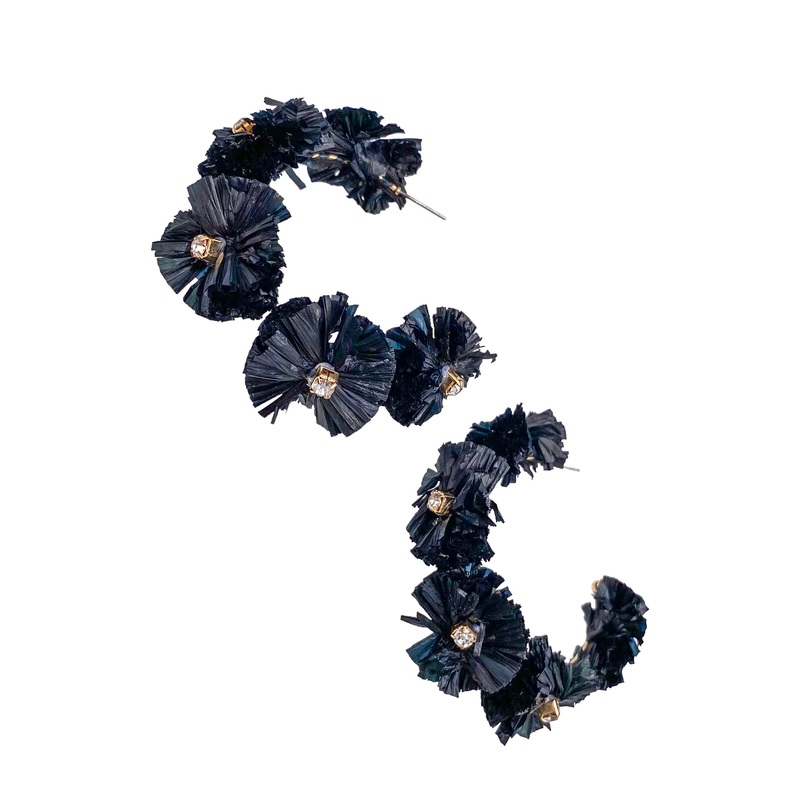 Headliner Hoops – Black – FINAL SALE