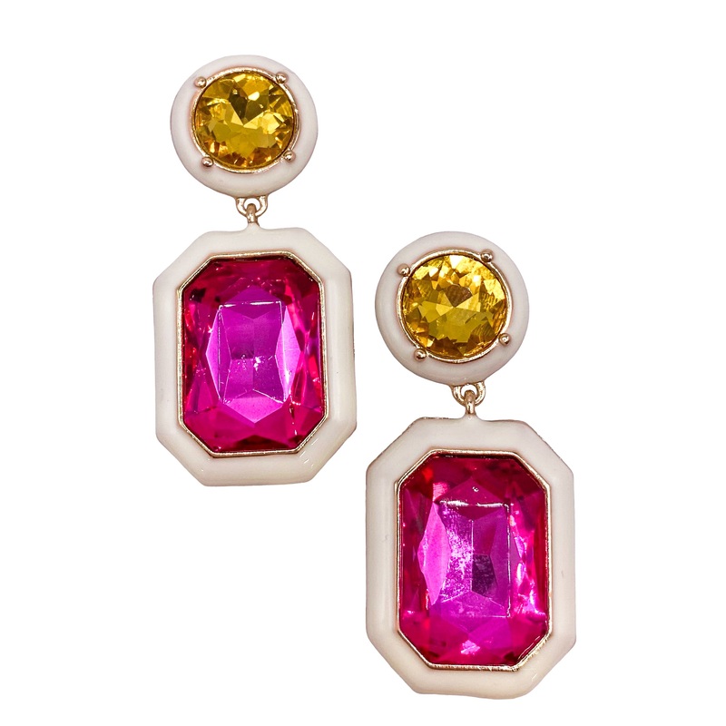 High Hopes Earring|Ivory/Multi