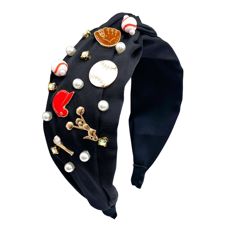 Home Run Headband|Black