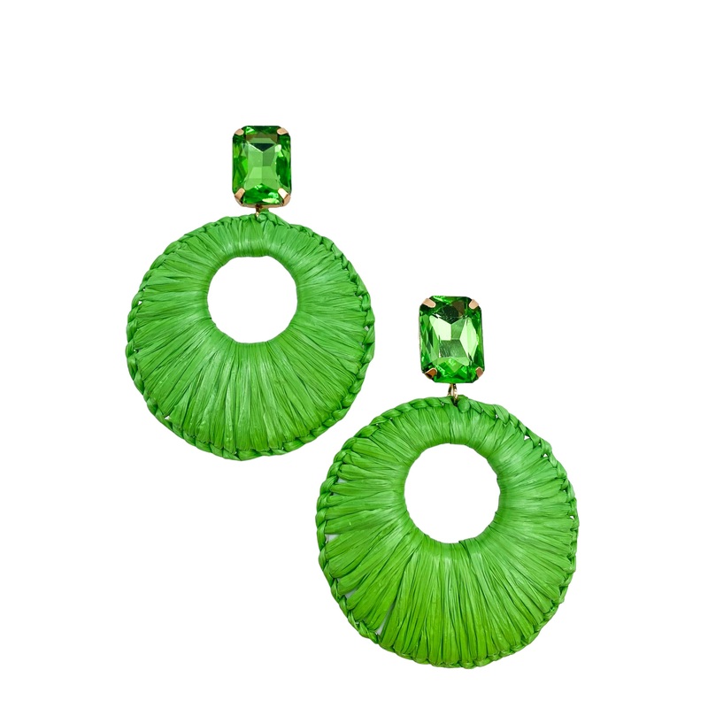 Life Lesson Earring – Lt. Green – FINAL SALE