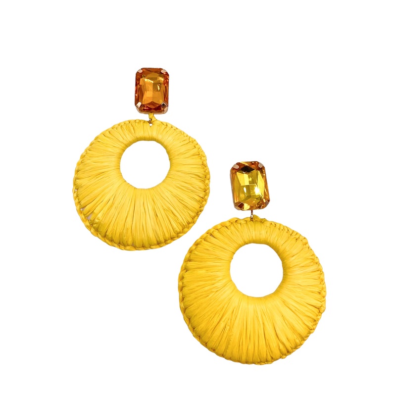 Life Lesson Earring – Yellow – FINAL SALE