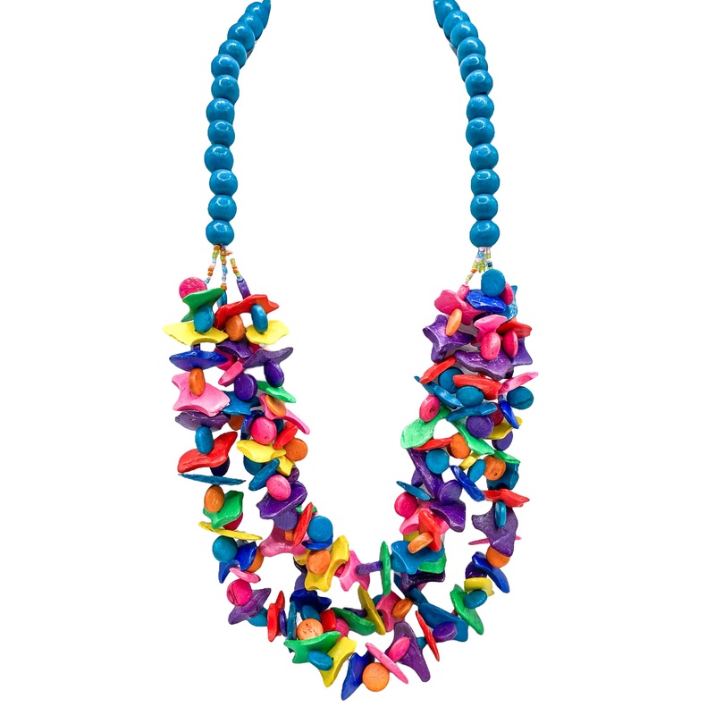 Pebbles Statement Necklace|Multi