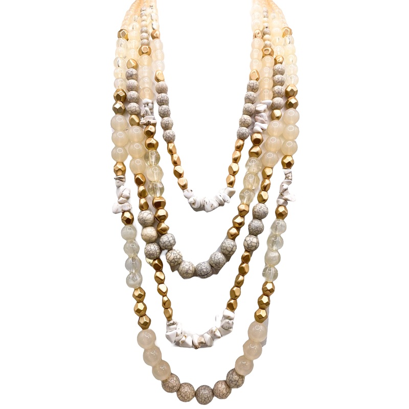 Ready To Roll Necklace|Ivory