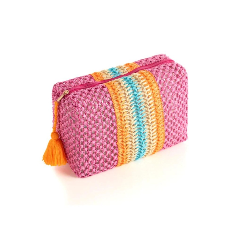 Remy Boxy Zip Pouch – SALE|Magenta