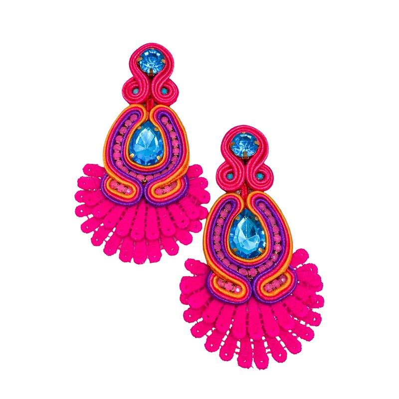 Sammy Earring – Pink | Treasure Jewels – FINAL SALE
