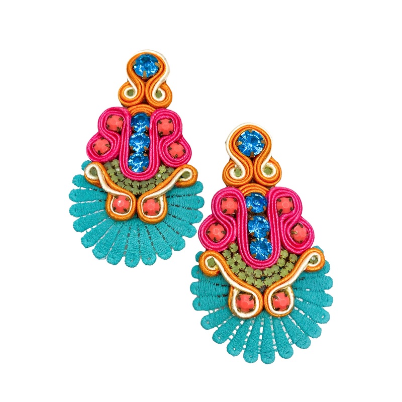 Sammy Earring – Turquoise | Treasure Jewels