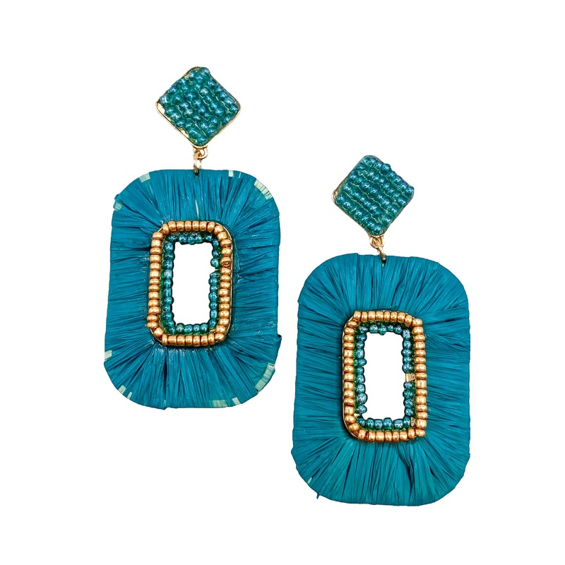 Sign Of The Times Earring – Teal – FINAL SALE