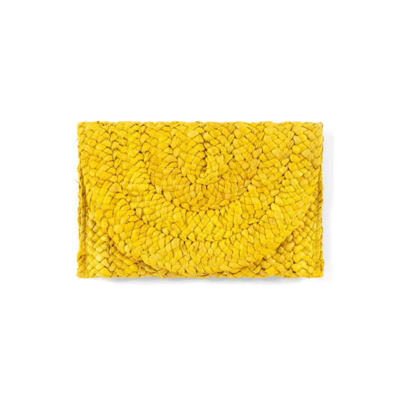 Simonetta Clutch – Yellow – FINAL SALE