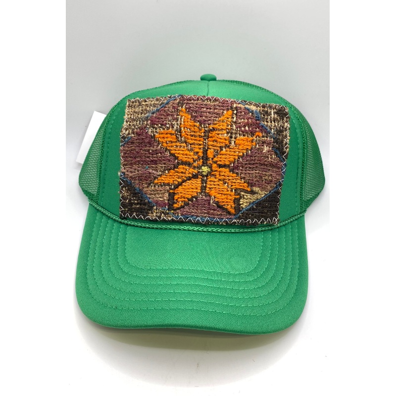 Kilim Trucker Hat – Kelly 9 – FINAL SALE