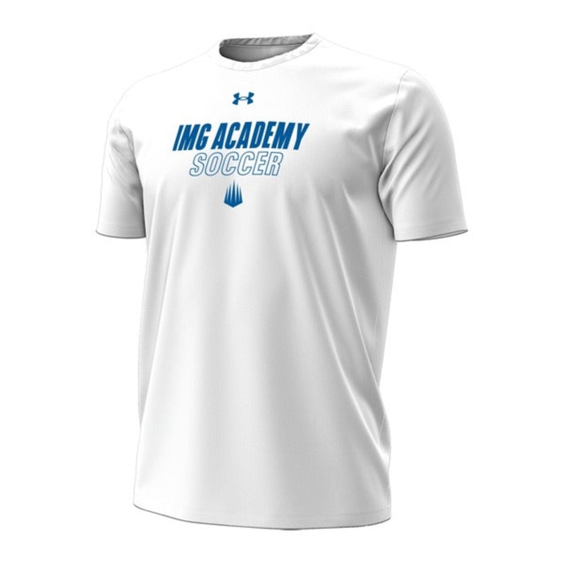 Performance Cotton Soccer Tee|White|Men’s / Small|Men’s / Medium|Men’s / Large|Men’s / XLarge|Men’s / 2XLarge