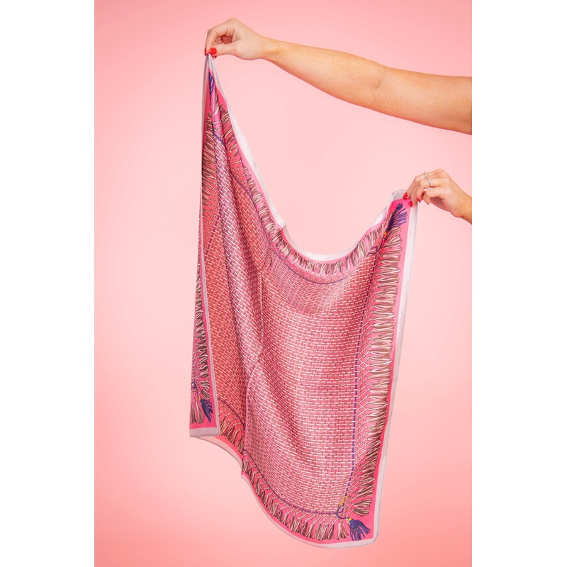 Feeling Better Scarf|Pink
