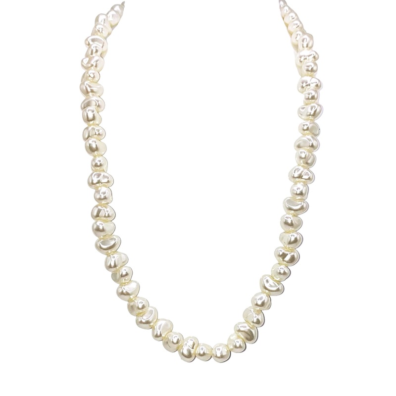 Higher Ups Necklace|Cream