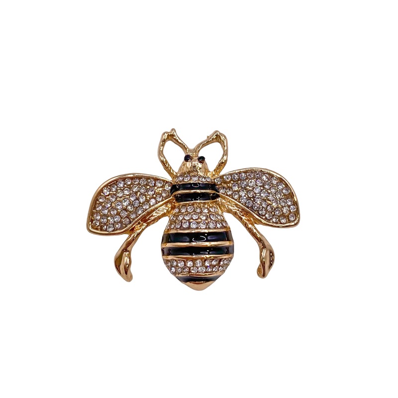 Very Busy Mini Brooch – Clear – FINAL SALE
