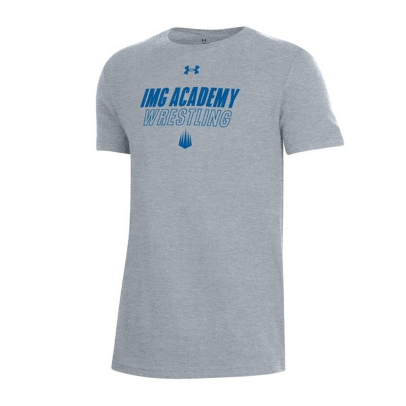 Wrestling Tee|Grey|Youth / Small|Youth / Medium|Youth / Large|Youth / XLarge