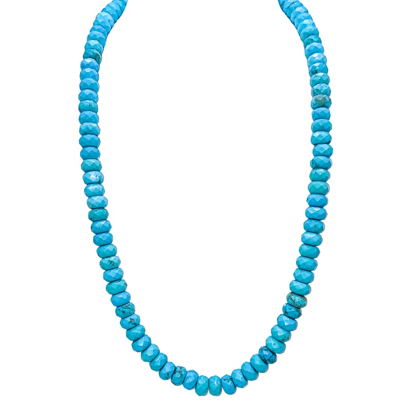 Down to Earth Necklace – Turquoise – FINAL SALE