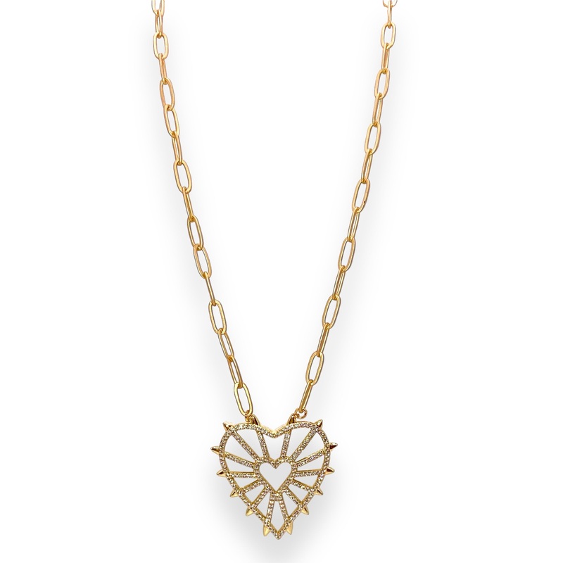Heart Of Gold Necklace | Virtue – FINAL SALE