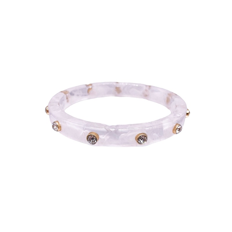 Myles Bracelet – White – FINAL SALE