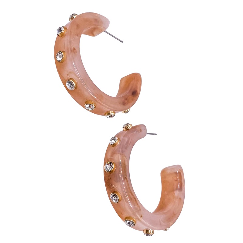 Skyler Hoops – Natural|Natural