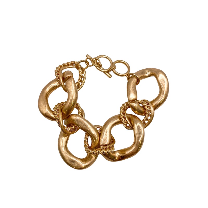 Take Me Away Bracelet|Vintage Gold